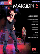 Pro Vocal #28 Maroon 5 piano sheet music cover